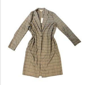 Grade & Gather longline blazer NWT